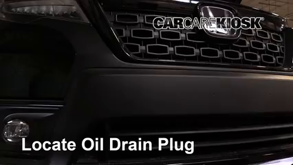 2019 Honda Passport Elite 3.5L V6 Huile Changer l'huile et le filtre à huile